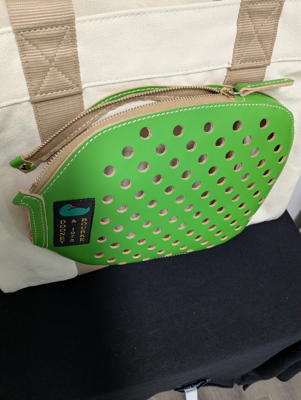 Dooney & Bourke Pickleball Canvas Tote - Picture 13 of 14